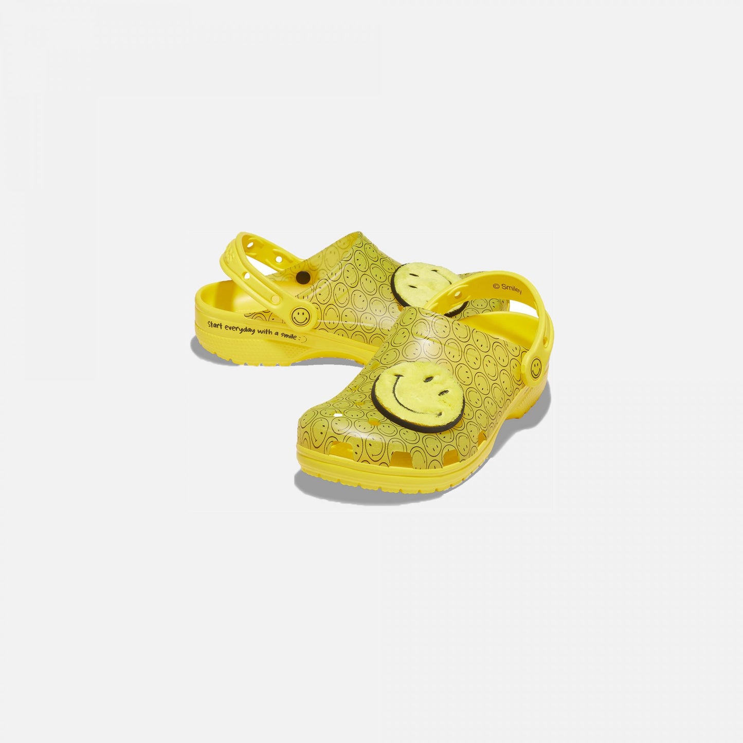 CLASSIC TRANSLUCENT SMILEY CLOG