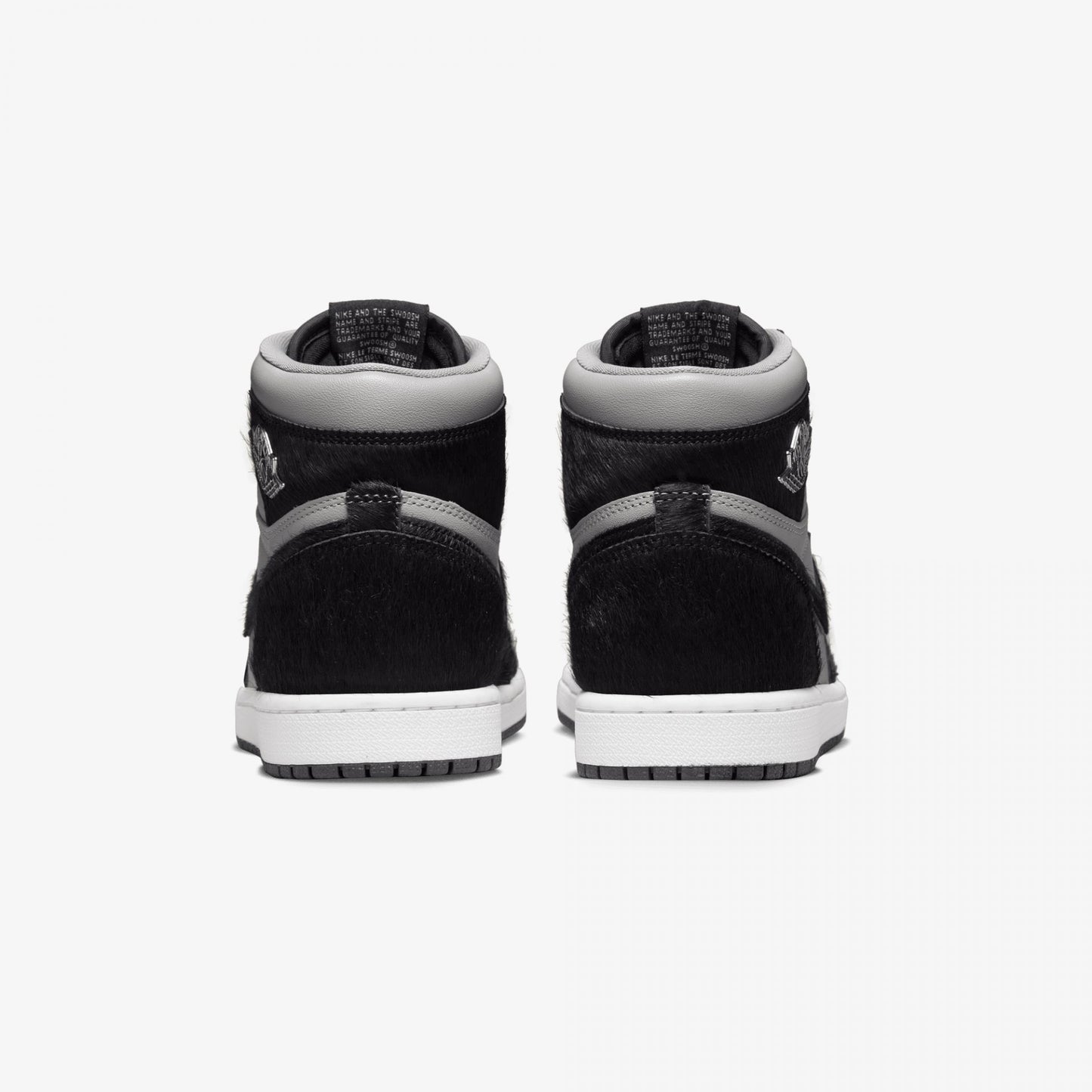 WMN'S AIR JORDAN 1 RETRO HIGH 'MEDIUM GREY/BLACK-WHITE'