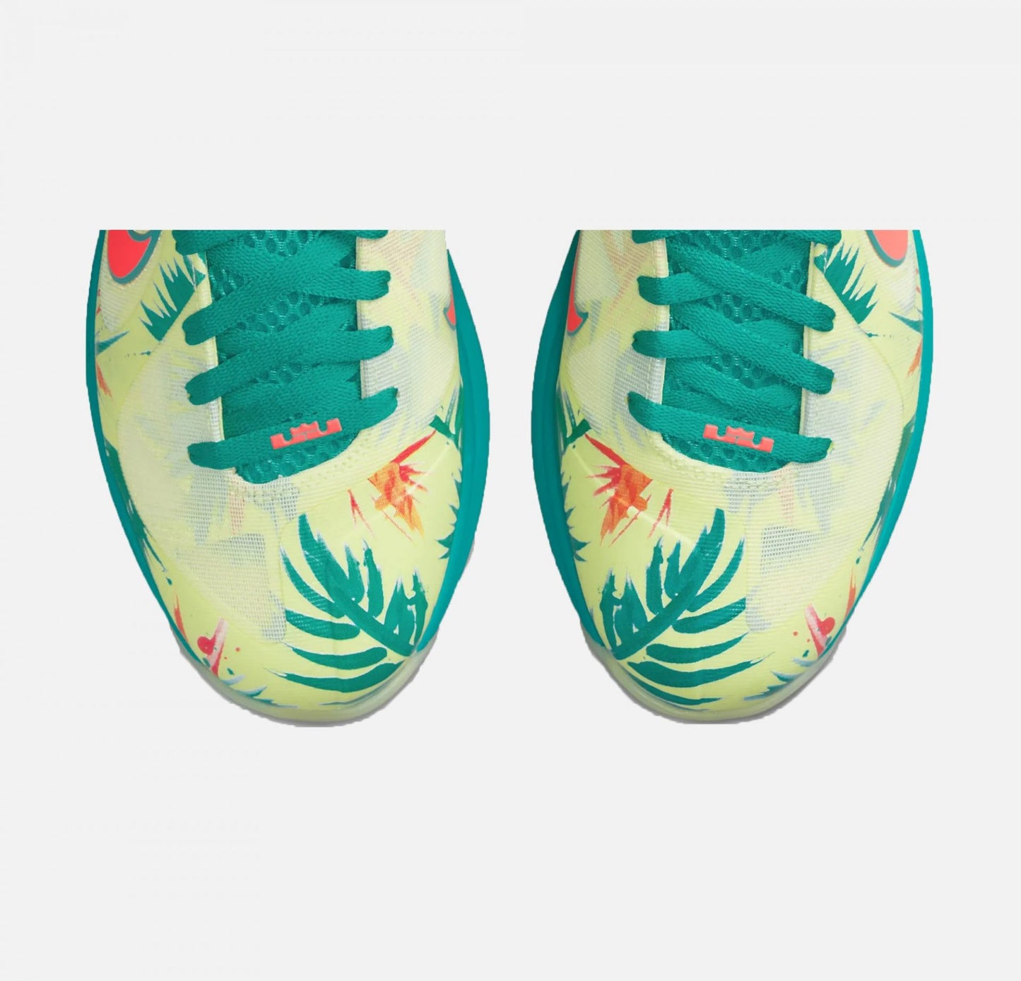 LEBRON IX LOW ' WHITE LIME / BRIGHT MANGO '