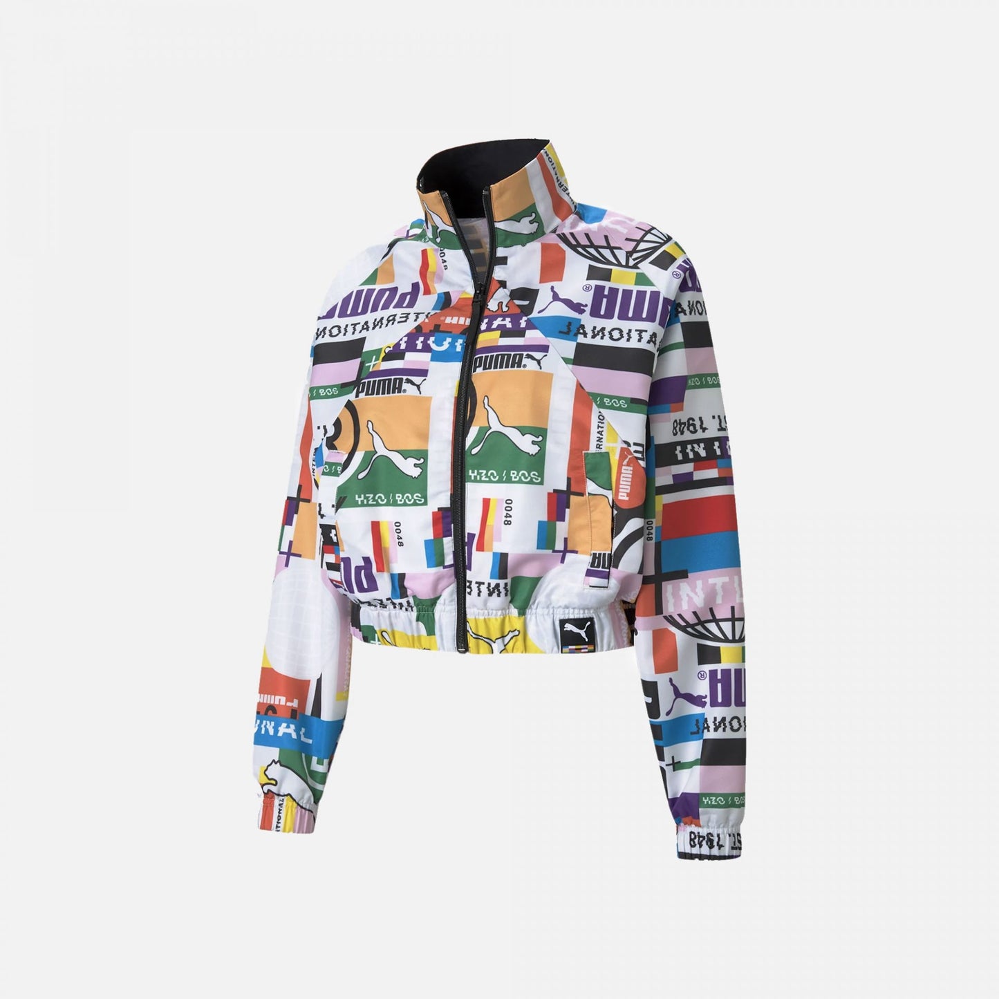 INTL PRINTED TRACK JACKET W