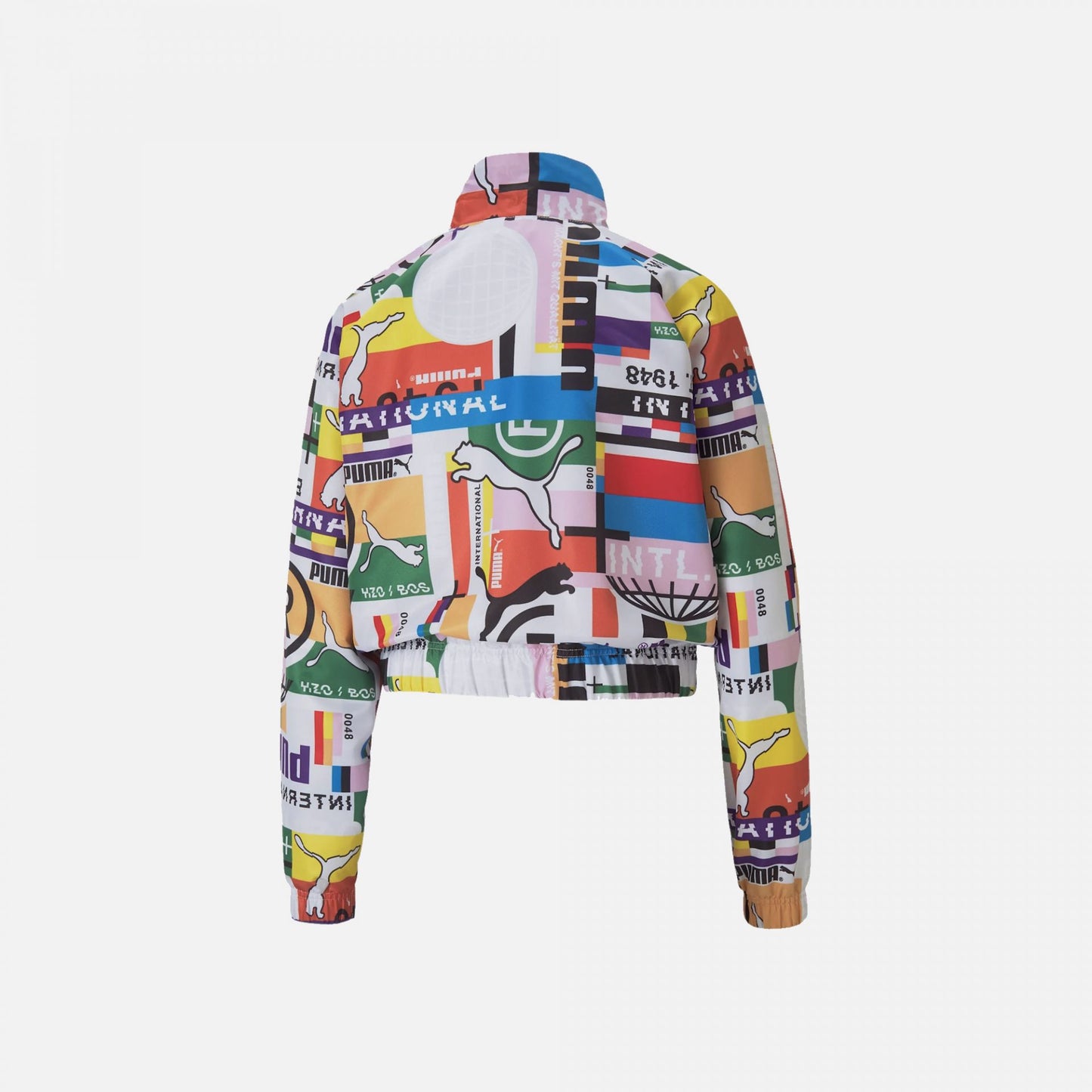 INTL PRINTED TRACK JACKET W