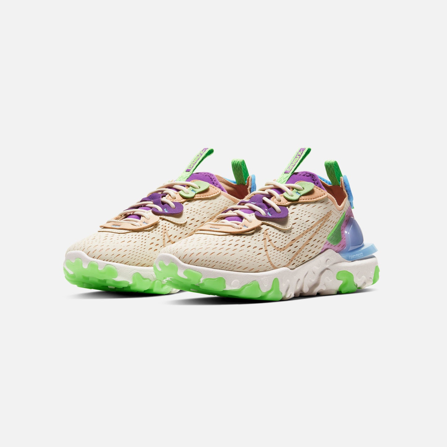REACT VISION W BEIGE/PURPLE