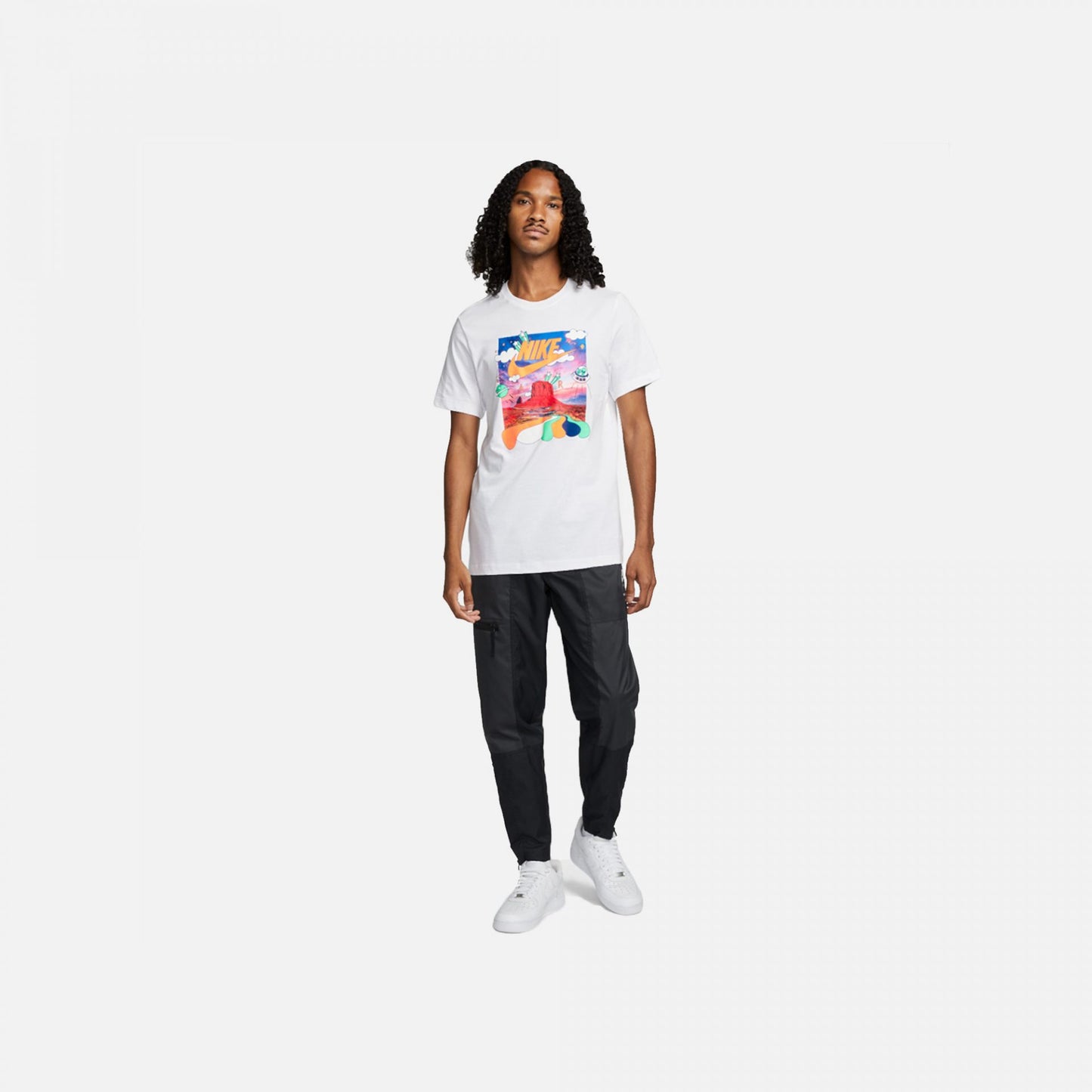 NSW BLACK LIGHT T-SHIRT WHITE