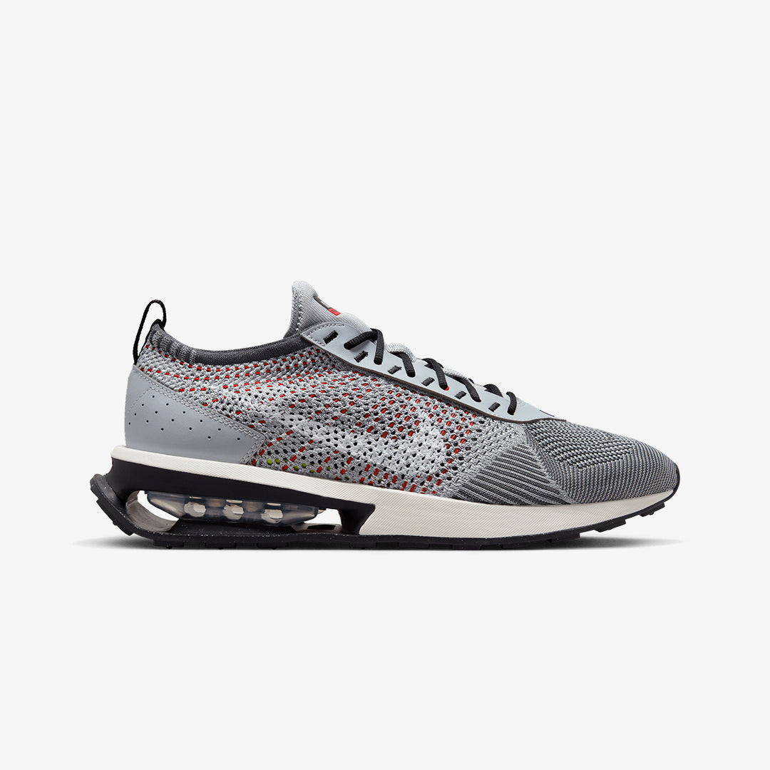 Nike AIR MAX FLYKNIT RACER WOLF GREY/WHITE-BLACK-DARK GREY