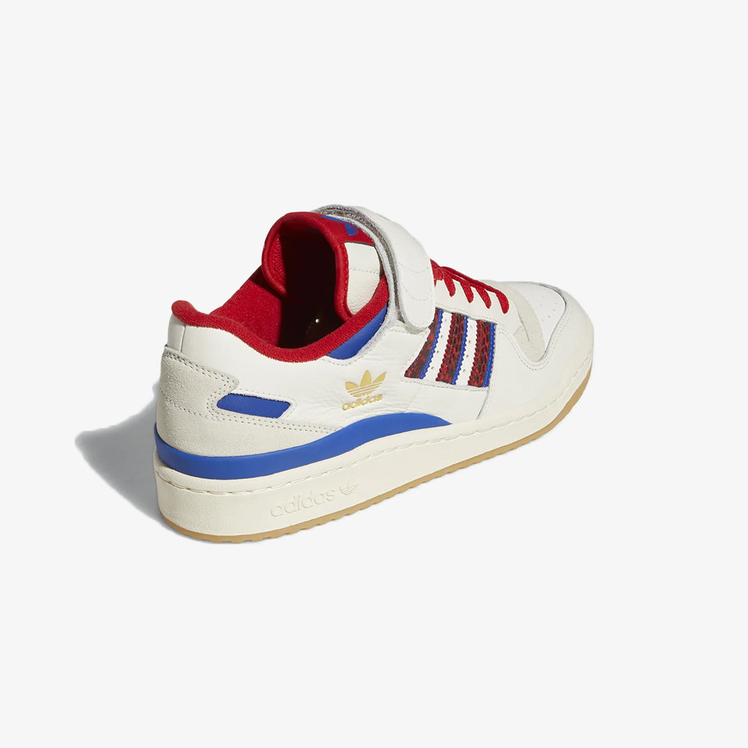 FORUM 84 LOW 'OFF WHITE/SCARLET'