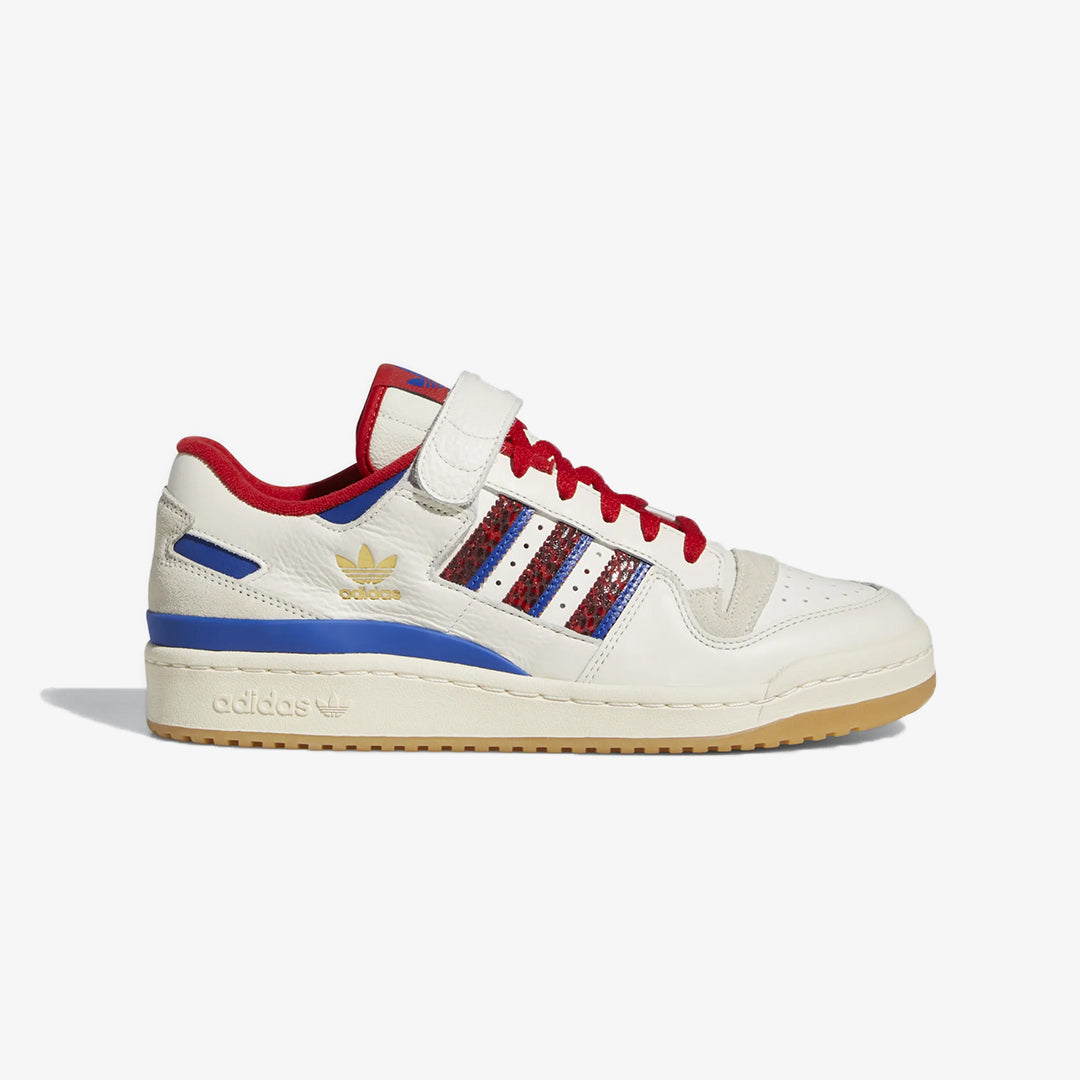 FORUM 84 LOW 'OFF WHITE/SCARLET'
