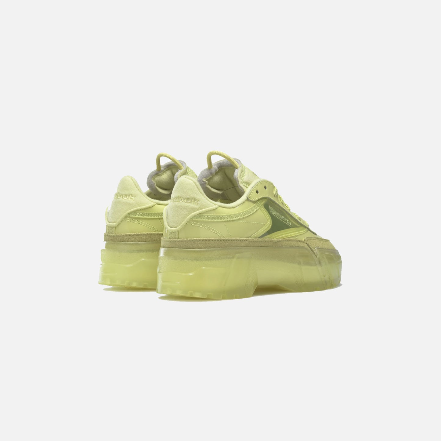 CLUB C CARDI HI VIS GREEN