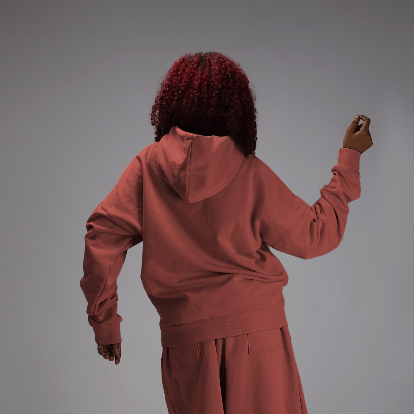 CORE HOODIE BRICK DUST