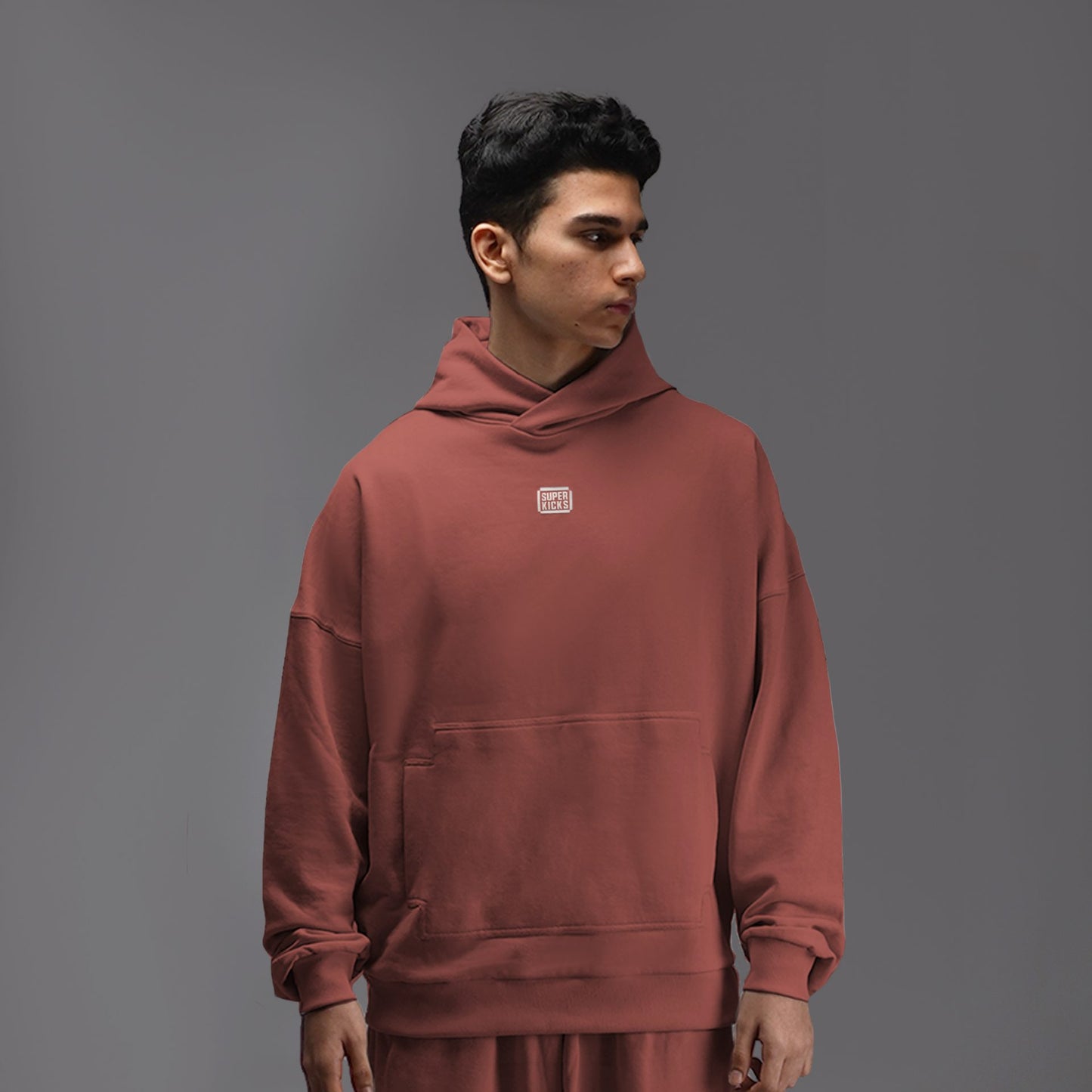 CORE HOODIE BRICK DUST