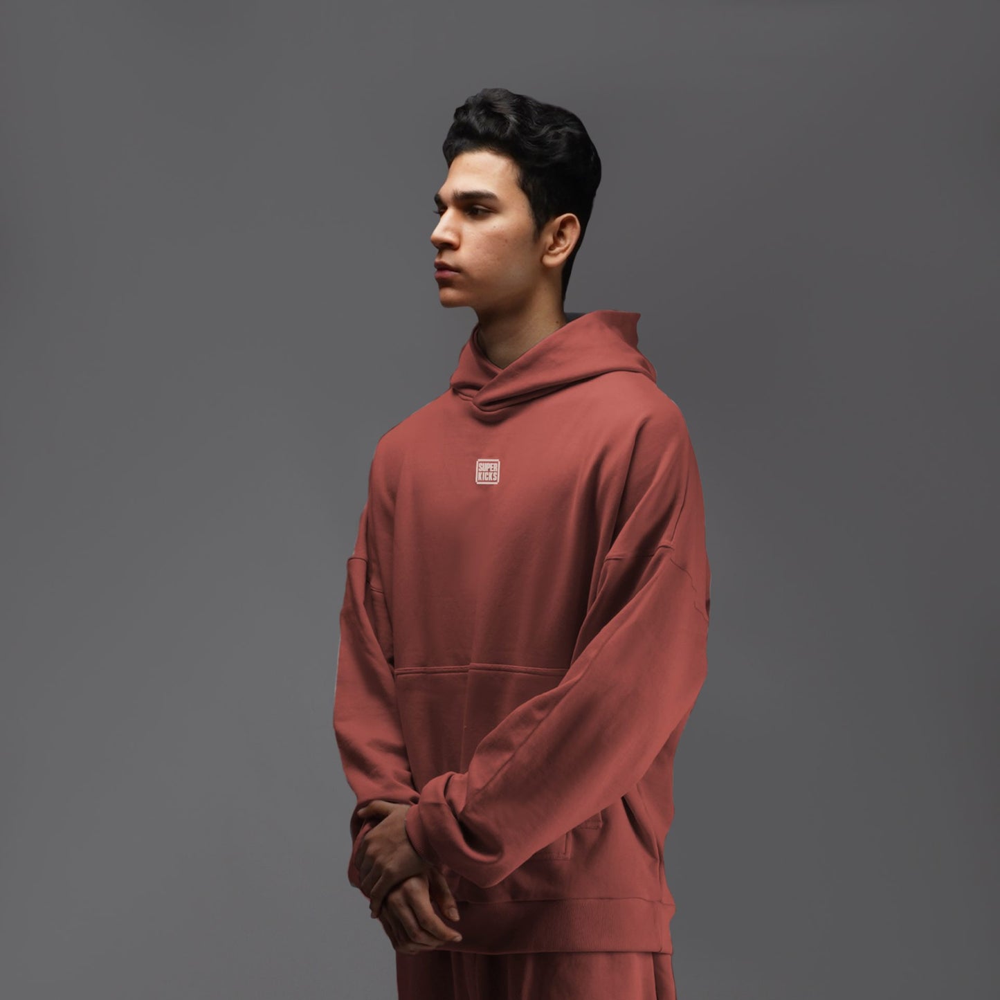 CORE HOODIE BRICK DUST