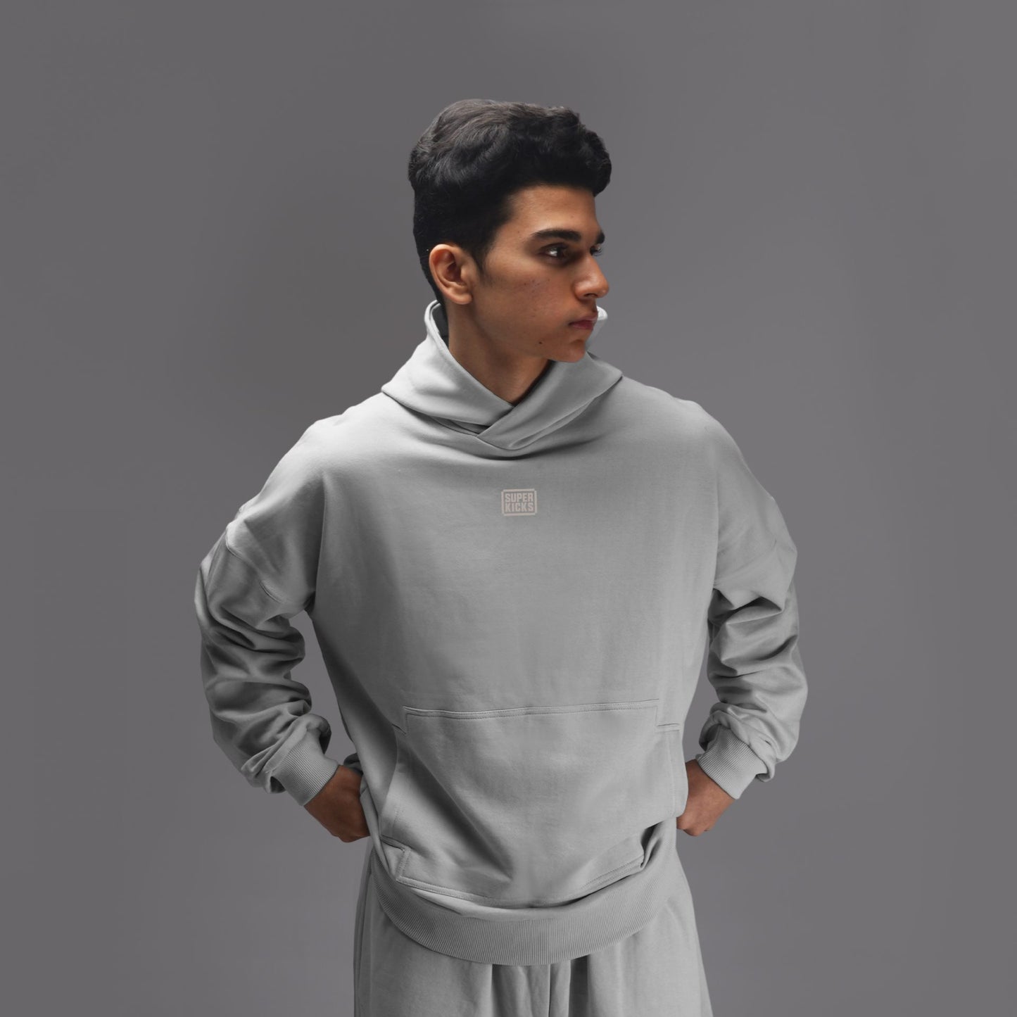 CORE HOODIE GLACIER GREY