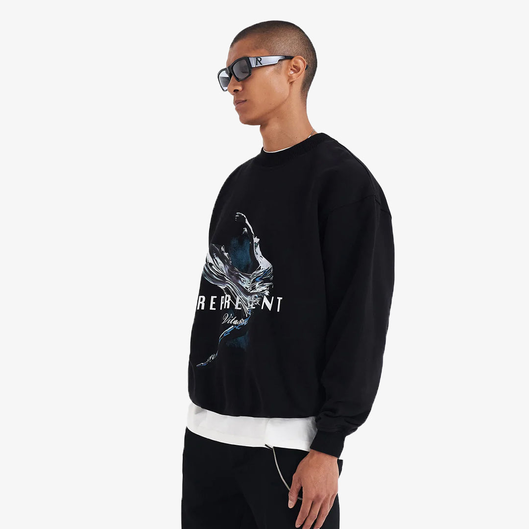 VITESSE SWEATER 'JET BLACK'