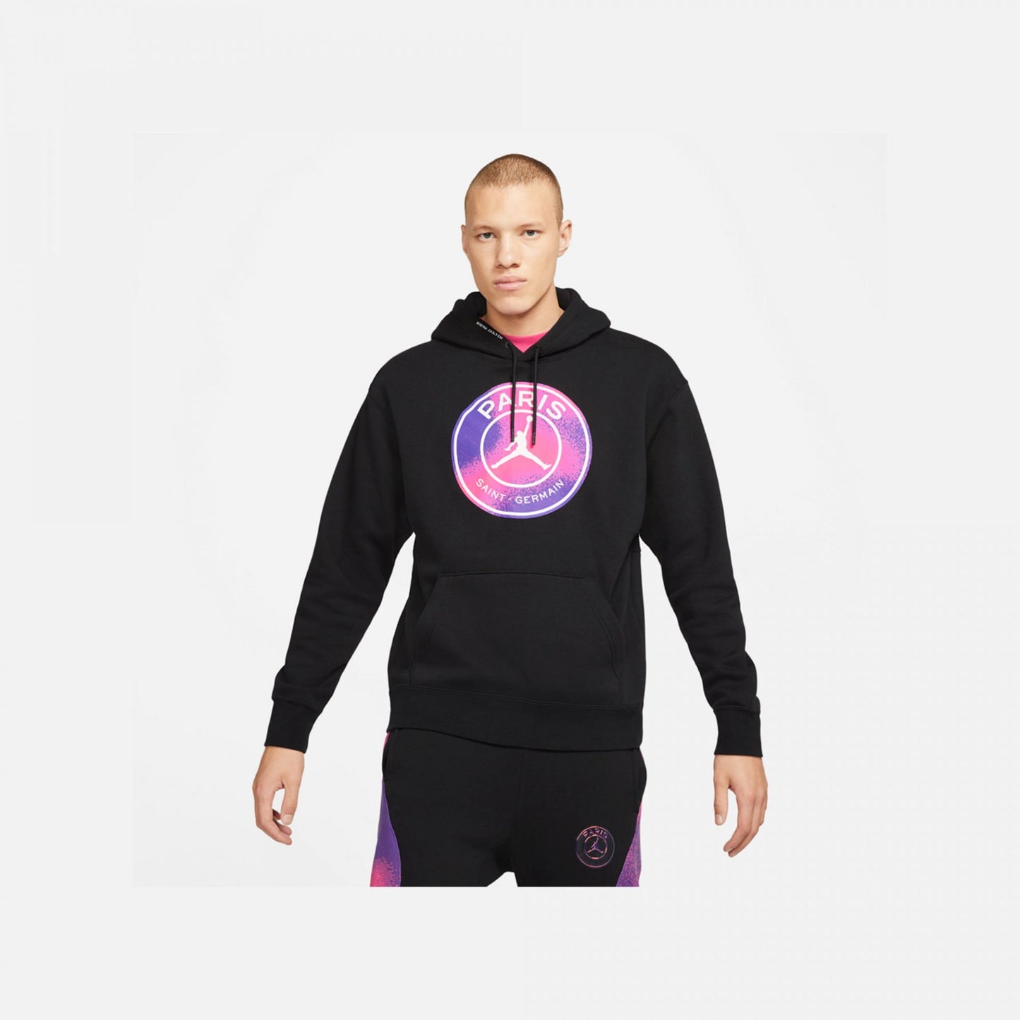 PSG LOGO FLEECE PULLOVER HOODIE