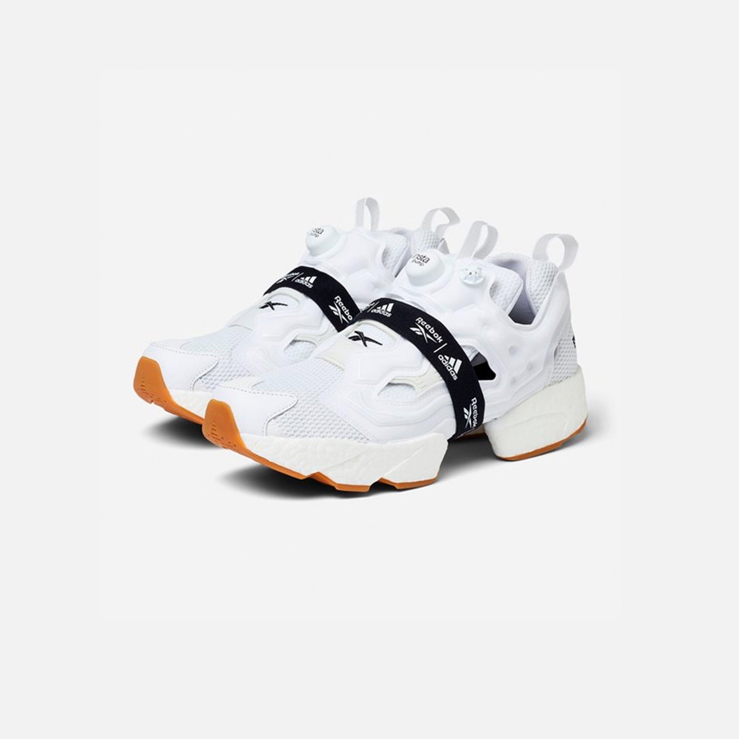 INSTAPUMP BOOST FURY WHITE / RUBBER GUM