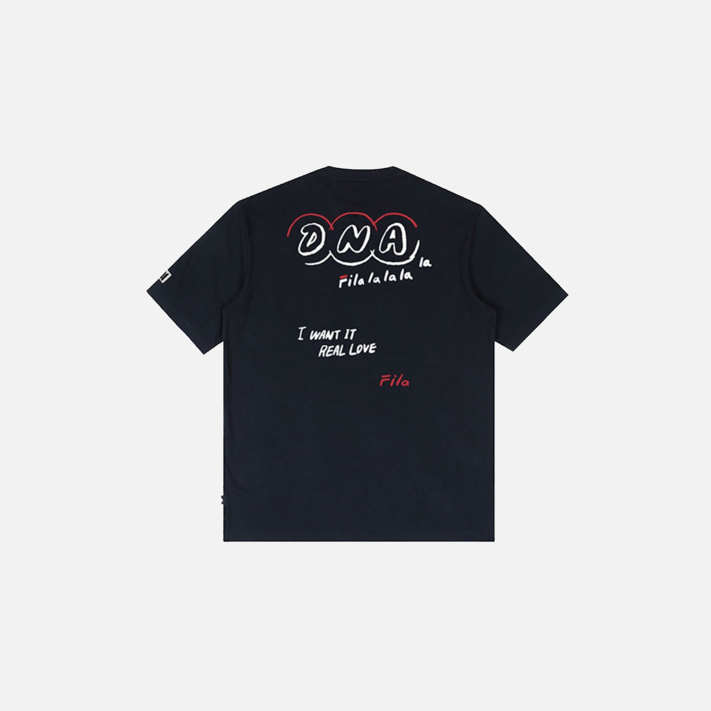 BTS Love Yourself Collection DNA Graphic Tee Ink Navy