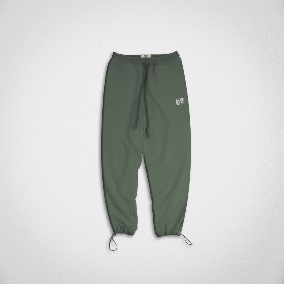 RELAXED FIT JOGGERS SEA SPRAY GREEN