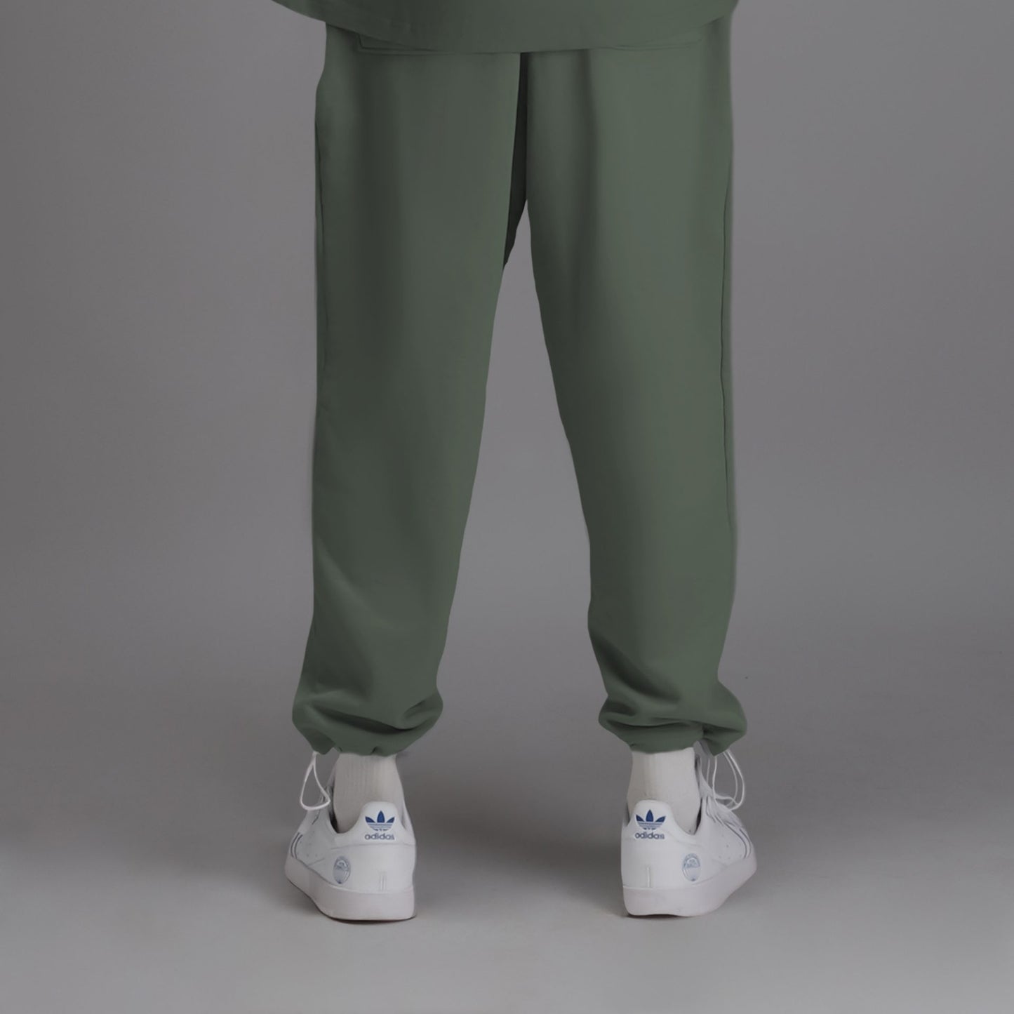 RELAXED FIT JOGGERS SEA SPRAY GREEN