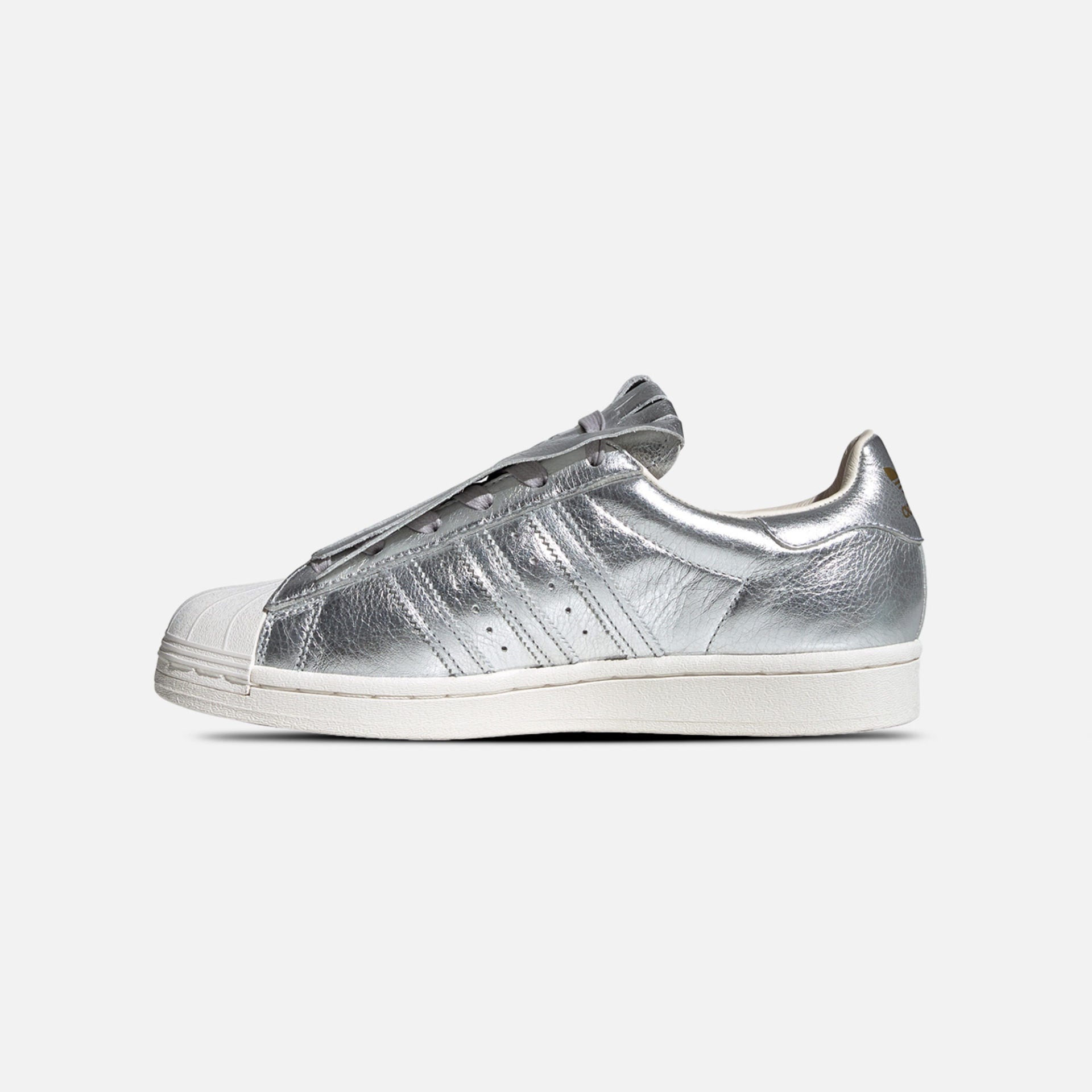Buy ADIDAS ORIGINALS SUPERSTAR FRINGE SILVER – Superkicks