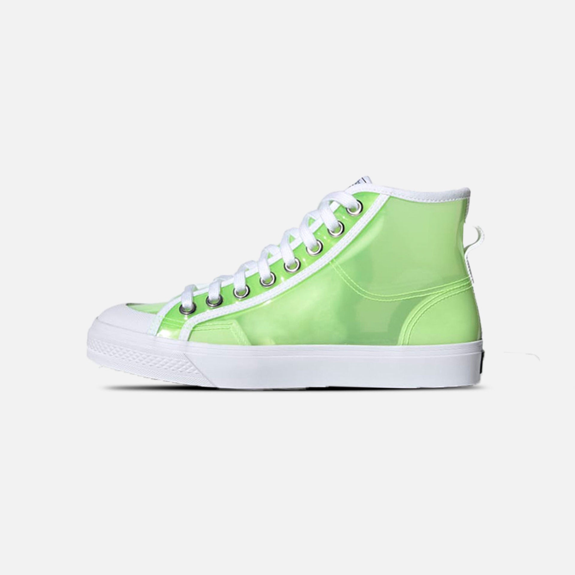 Buy ADIDAS ORIGINALS NIZZA HI JELLY GREEN – Superkicks
