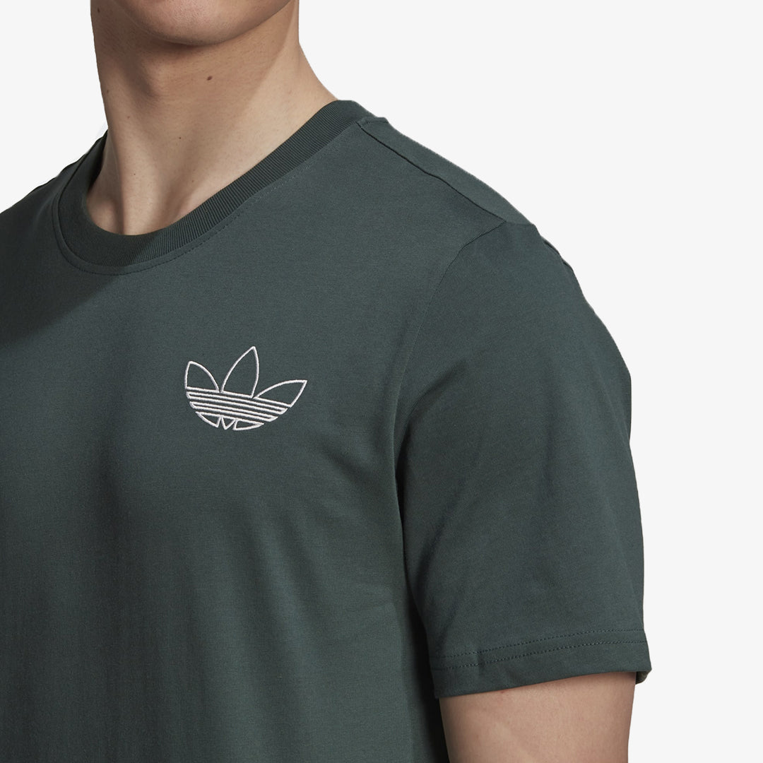 TREFOIL SERIES STYLE TEE 'MINERAL GREEN'