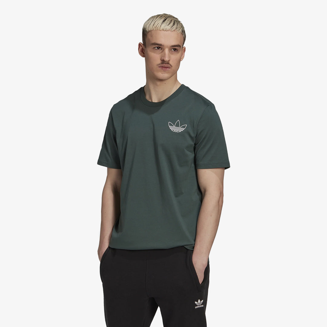 TREFOIL SERIES STYLE TEE 'MINERAL GREEN'