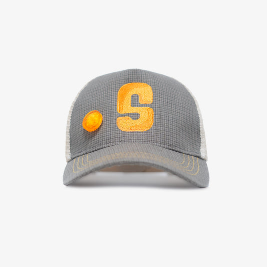 SUPERKICKS | NOSTALGIC TRUCKER HAT { BEIGE