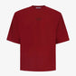 ALMOST GODS | LOGO DROP SHOULDER TEE { RED