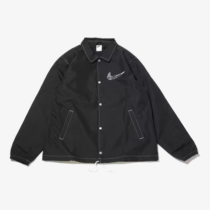 Nike | SPORTSWEAR LOOSE COACHES JACKET  { BLACK/SAIL/BLACK