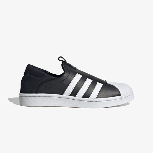 Adidas Originals | SUPERSTAR SLIP-ON  { CORE BLACK/CLOUD WHITE