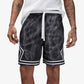 Jordan | DRI-FIT SPORT DIAMOND SHORTS  { BLACK/WHITE/WHITE