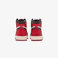 JORDAN | AIR JORDAN 1 HIGH OG (GS) "BLACK TOE" { WHITE/BLACK-VARSITY RED-SAIL