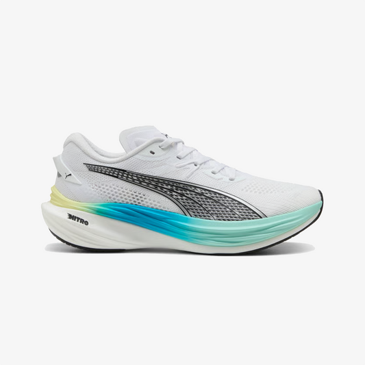 PUMA | DEVIATE NITRO 3 { WHITE/MINT MELT