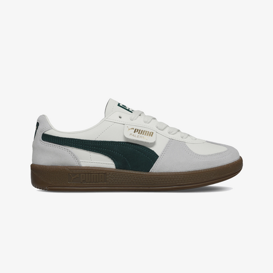 PUMA | PALERMO LEATHER { WARM WHITE/GREEN TERRAIN