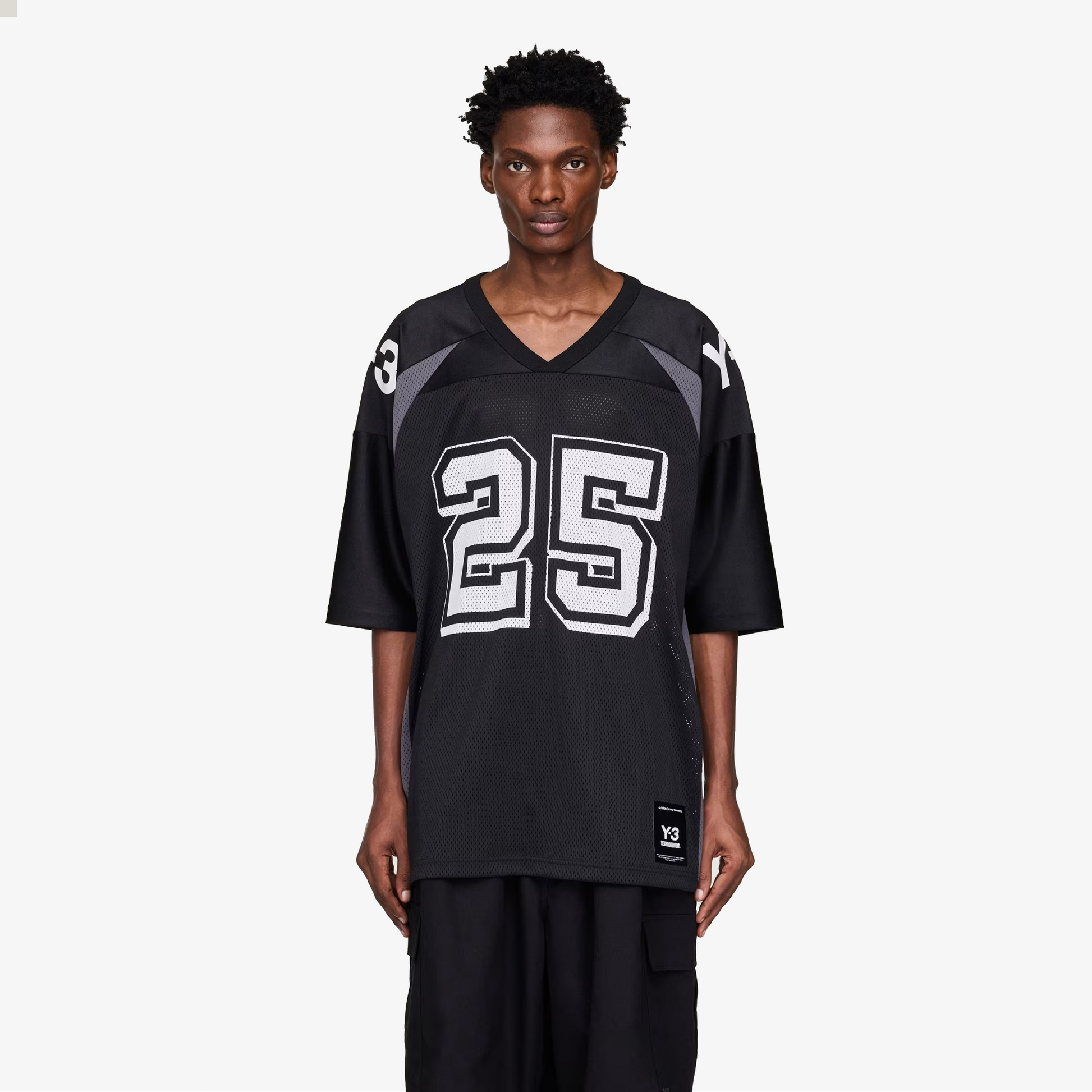 Y-3 | NBHD FOOTBALL JERSEY { BLACK – Superkicks