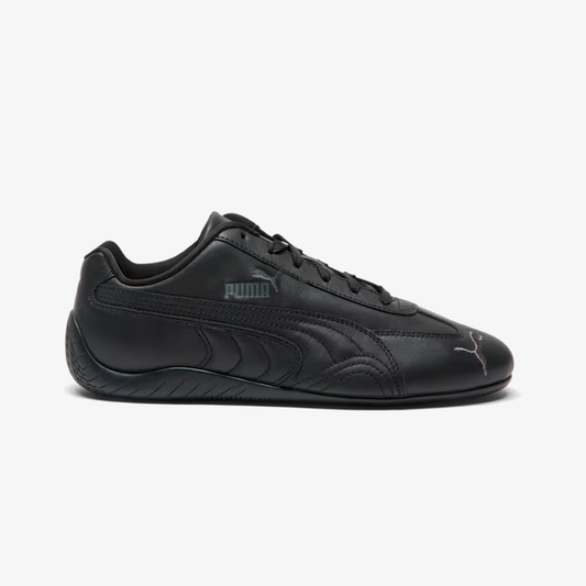 PUMA | SPEEDCAT FULL LEATHER { BLACK/SHADOW GRAY
