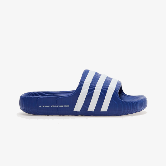 Adidas Originals | ADILETTE 22 SLIDES { ROYAL BLUE/CLOUD WHITE