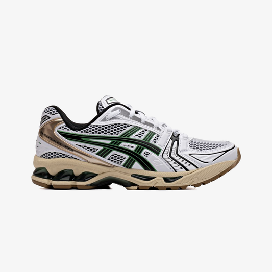 ASICS | GEL-KAYANO 14 { WHITE/HINOKI BEIGE
