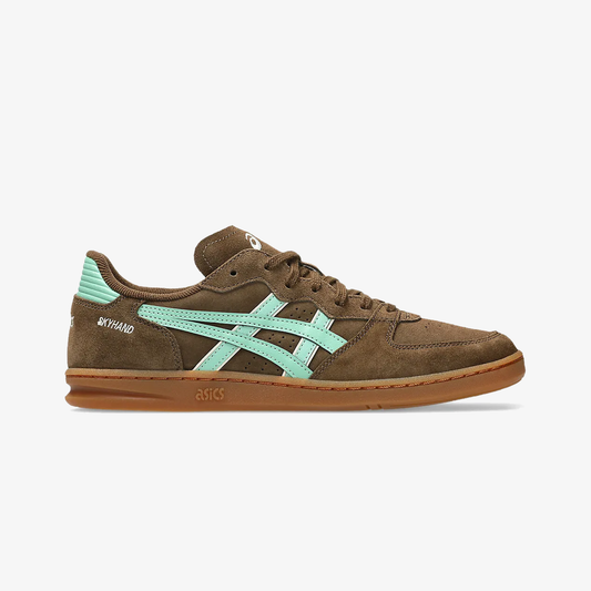 ASICS | SKYHAND OG { BROWN STORM/ICE GREEN