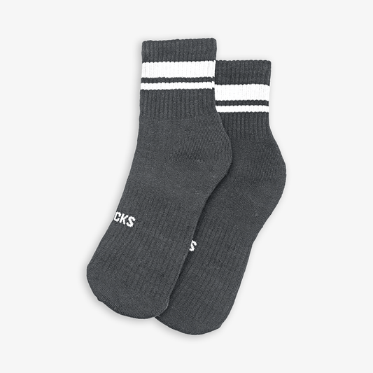 Superkicks | CREW SOCKS  { GREY
