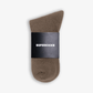 Superkicks | CREW SOCKS  { BROWN