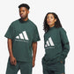 Adidas | BASKETBALL TEE  { MINERAL GREEN