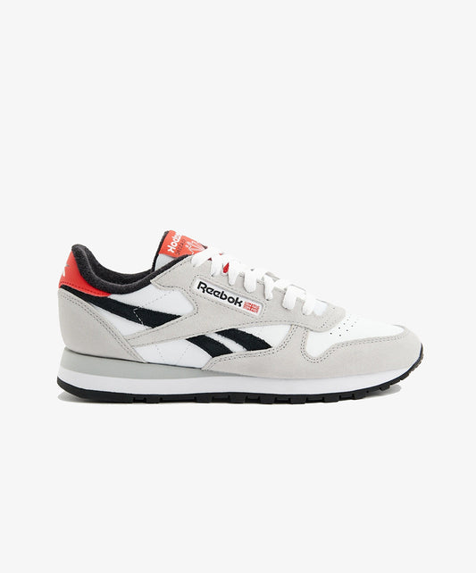 Reebok | CLASSIC LEATHER { WHITE/GREY