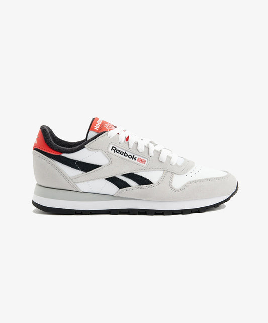 Reebok | CLASSIC LEATHER { WHITE/GREY