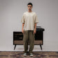 SUPERKICKS | PALM TEE { BEIGE/BROWN