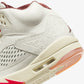 JORDAN | AIR JORDAN 5 RETRO "EL GITRO" { SAIL/DARK PONY-COCONUT MILK-PINE GREEN
