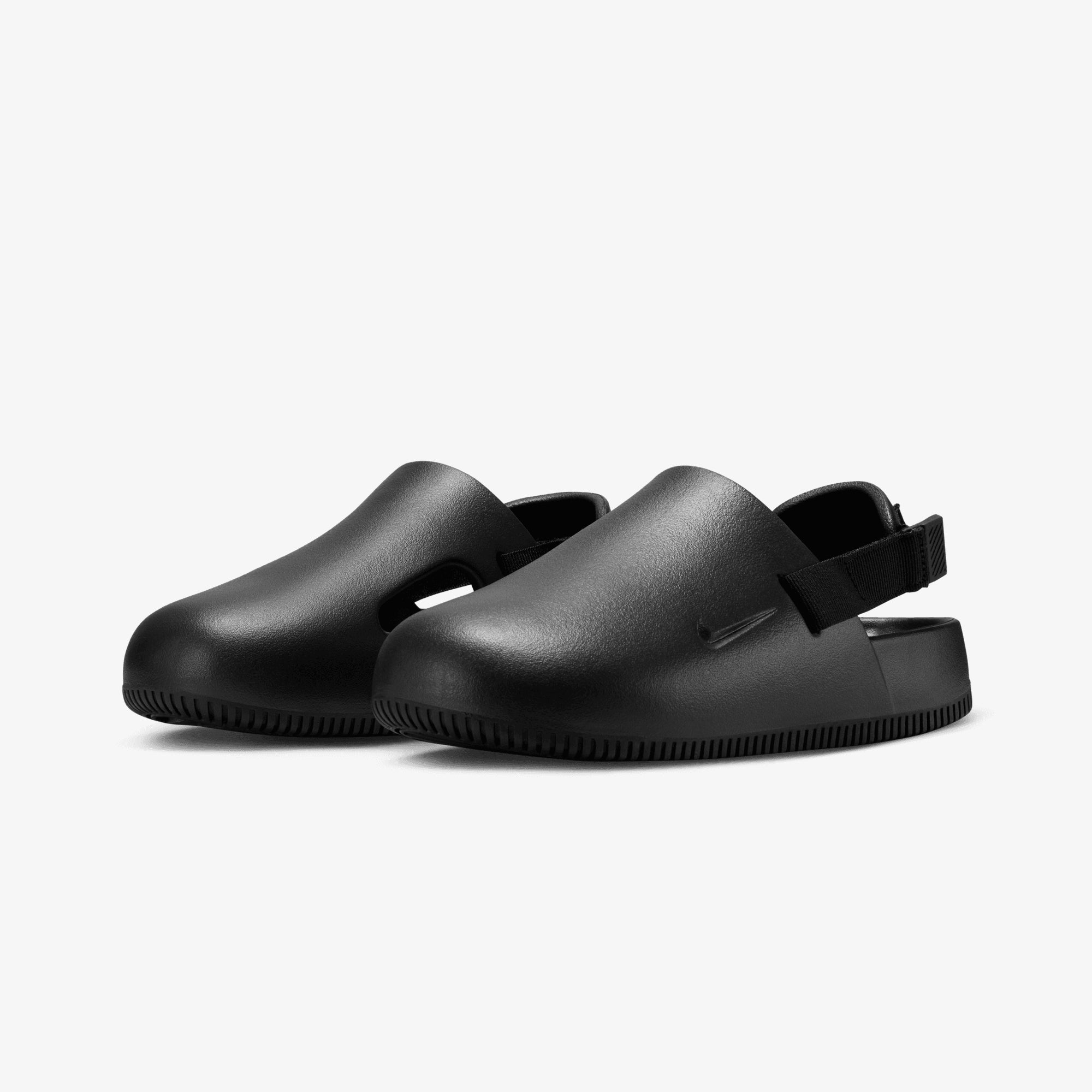 NIKE | CALM MULES { BLACK/BLACK – Superkicks