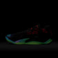 JORDAN | ZION 3 PF { BLACK/SOLAR RED-VIVID PURPLE-BARELY VOLT