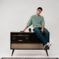 SUPERKICKS | RIBBED TEE { GREEN