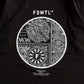 FDMTL | PRINTED PAISLEY TEE SUMI  { BLACK
