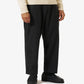 UNIVERSAL WORKS | SALT N PEPPER TWEED OXFORD PANT { BLACK